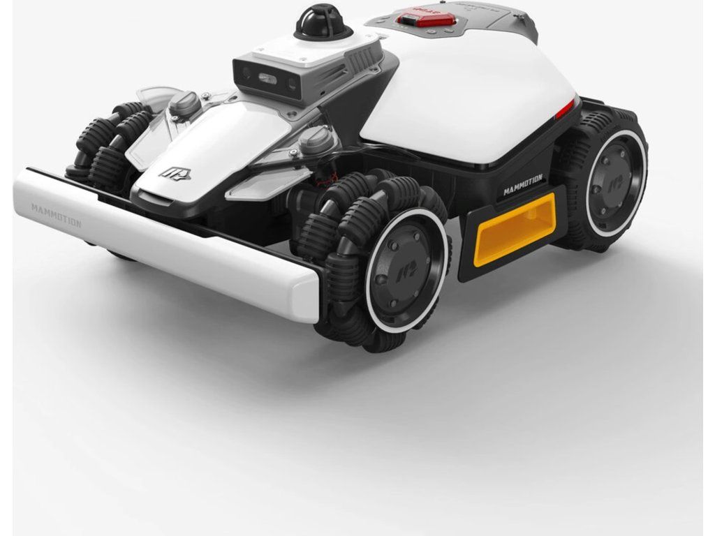 Robotická kosačka Mammotion v záhrade